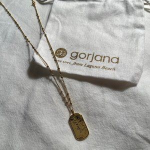 gorjana griffin dog tag necklace
